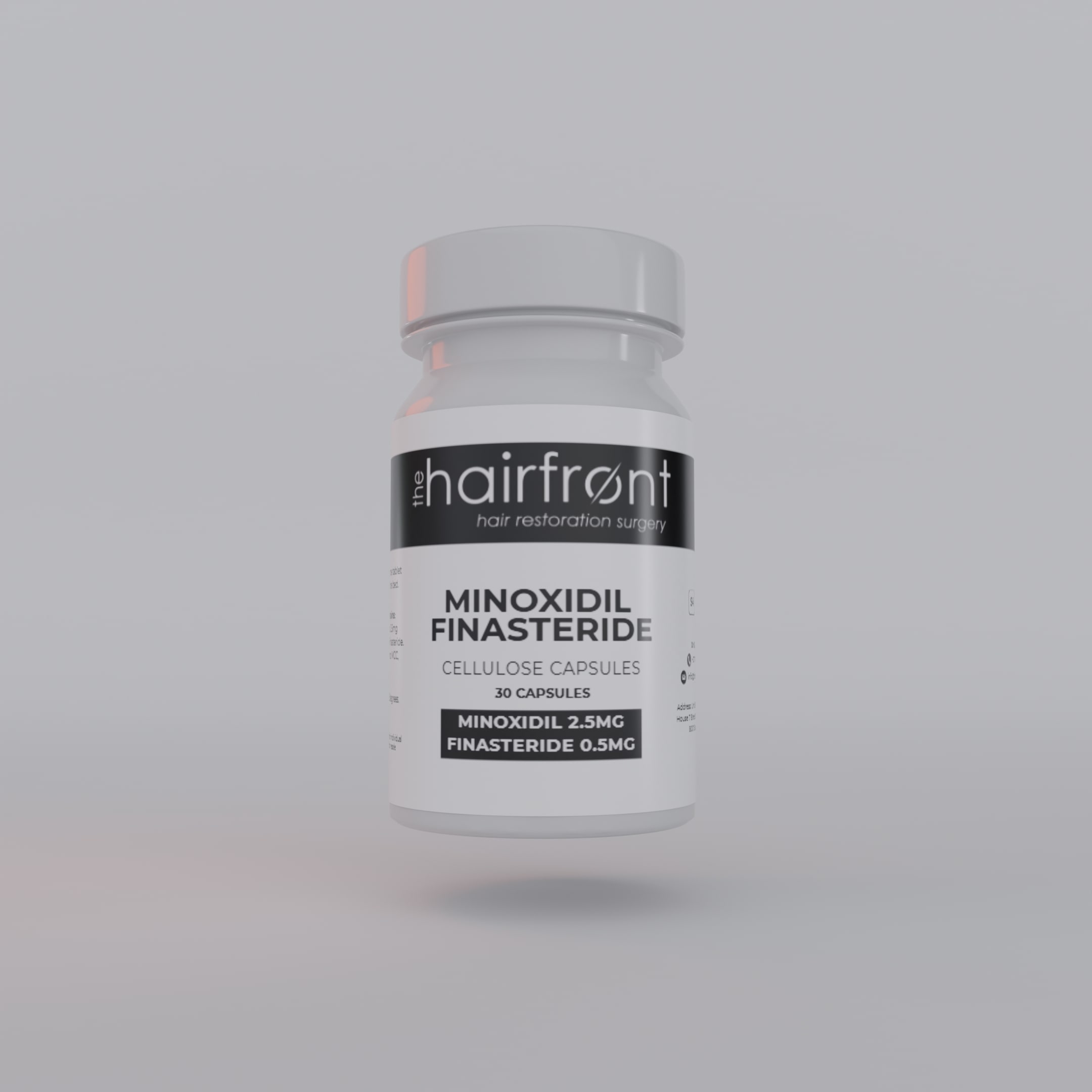2.5mg Minoxidil & Finasteride 0.5mg Capsules 30's